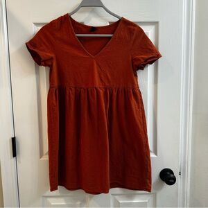 SHEIN Women's Rust V-Neck dress size XS